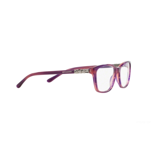 EUC Bvlgari 4097-B 5254 Purple Women's Eyeglasses - Picture 5 of 10
